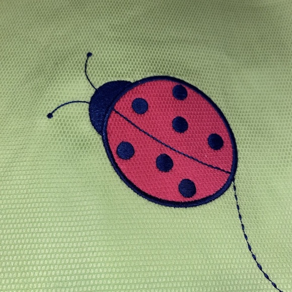 Hartstrings Lime Green Ladybug Dress - Picture 3 of 8
